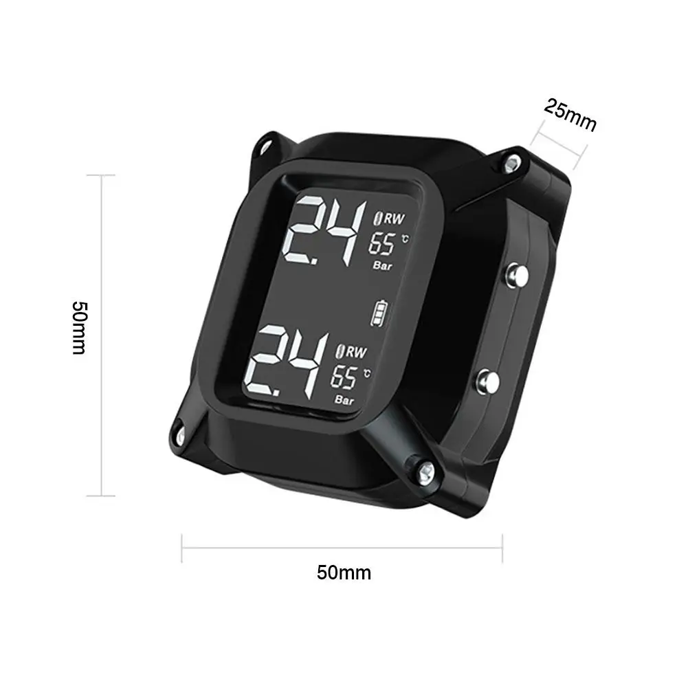 Беспроводной электрический детектор давления в шинах мотоцикла система