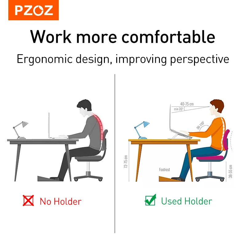 pzoz для macbook pro подставка для ноутбу