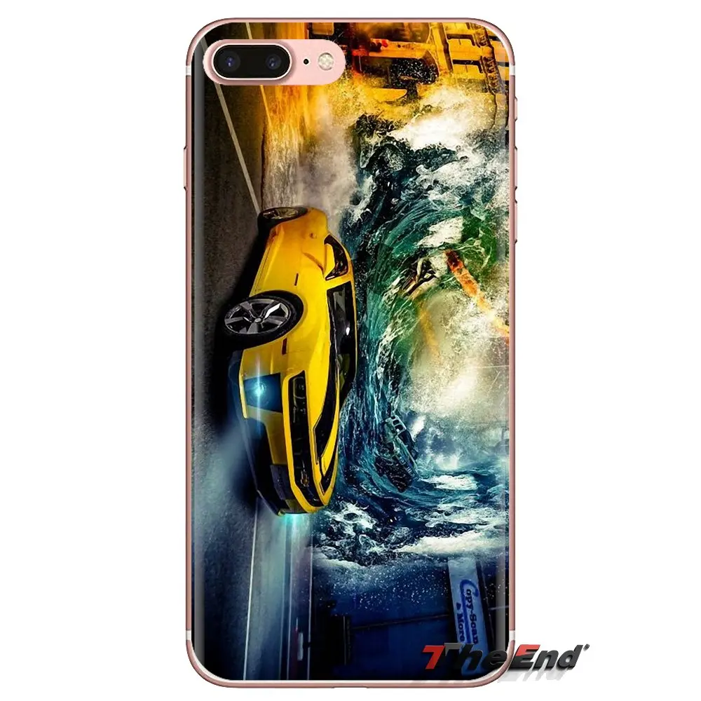 Спортивный автомобиль Bumblebee для iPod Touch Apple iPhone 4 4s 5 5S SE 5C 6 6S 7 8 X XR XS Plus MAX силиконовый