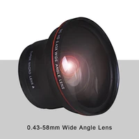 58mm 0 43x professional hd wide anglemacro portion lens for canon eos rebel t6s t5 t3 sl1 1100d 650d 600d 550d 300d 100d 70d