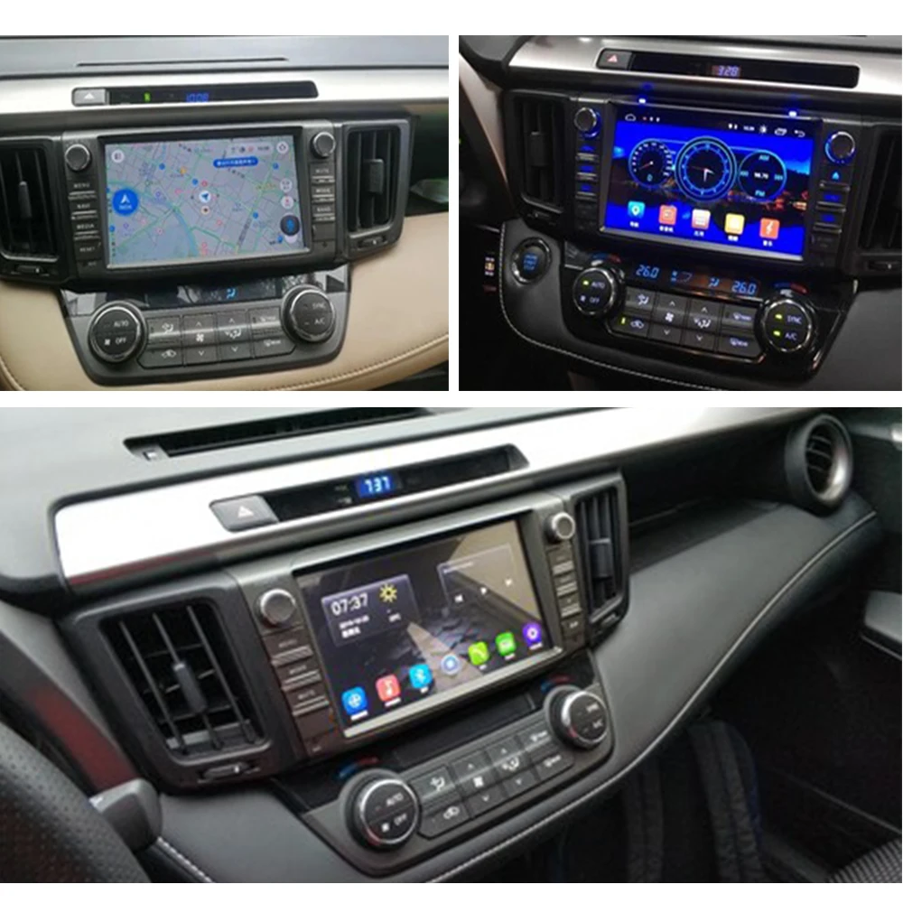 Автомобильный мультимедийный плеер стерео GPS DVD радио навигация Android экран для