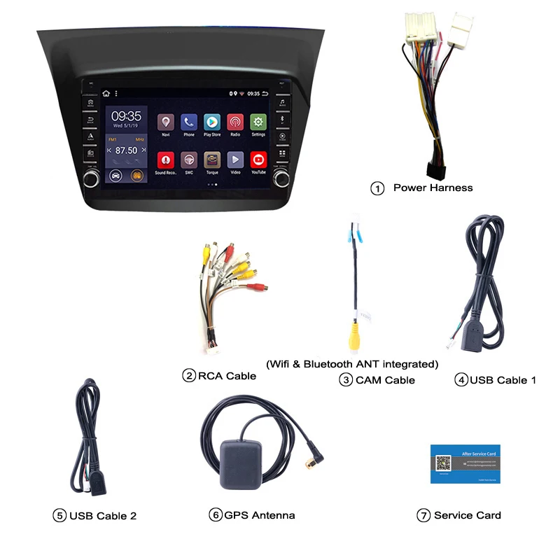 Автомобильный мультимедийный плеер 9 дюймов Android 0 кнопка для Mitsubishi Pajero Sport 2013-2018 GPS