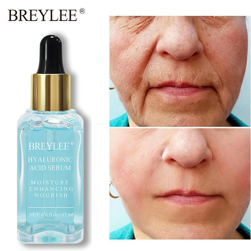 

Hyaluronic Acid Moisturizing Serum Face Care Cosmetics Shrink Pores Oil Control Anti-Acne Repairing Brighten Skin Care Products