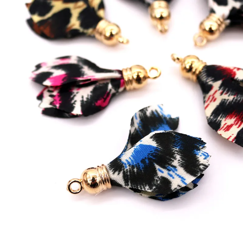 10 шт./лот модные аксессуары фурнитура для ювелирных изделий полиэфирная ткань