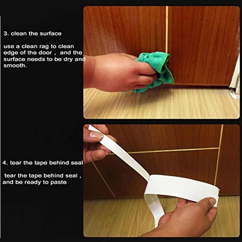 Наклейка от комаров силиконовая самоклеящаяся Настенная для трещин шумовая