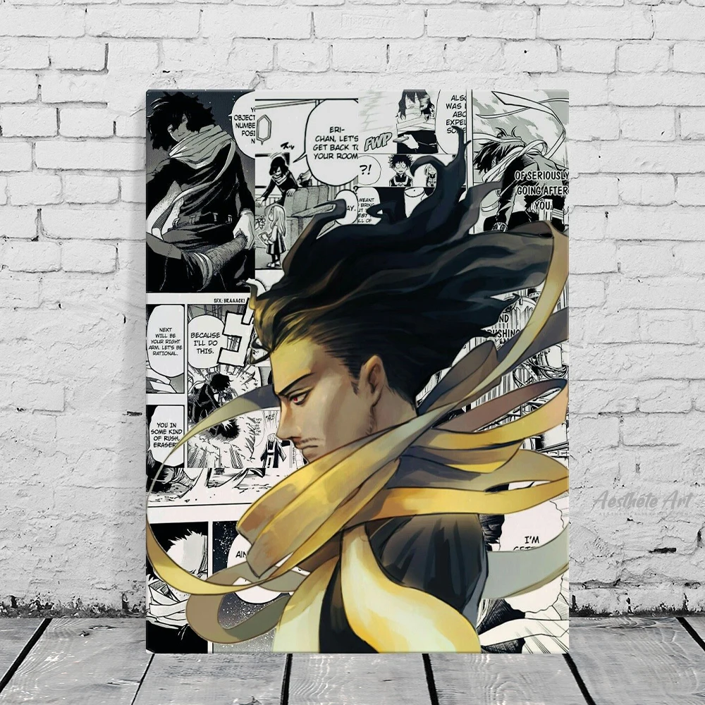 

Shota Aizawa My Hero Academia Anime Poster Home Decor Canvas Print Picture Living Room Decoration Art Wall Painting