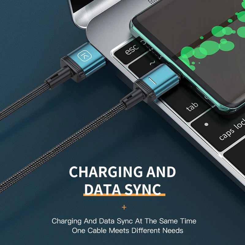 Фото Магнитный USB-кабель KUULAA 3A, зарядное устройство Micro Type c для Iphone 11 Pro, зарядный кабель, шнур, аксессуары для мобильный телефон №3