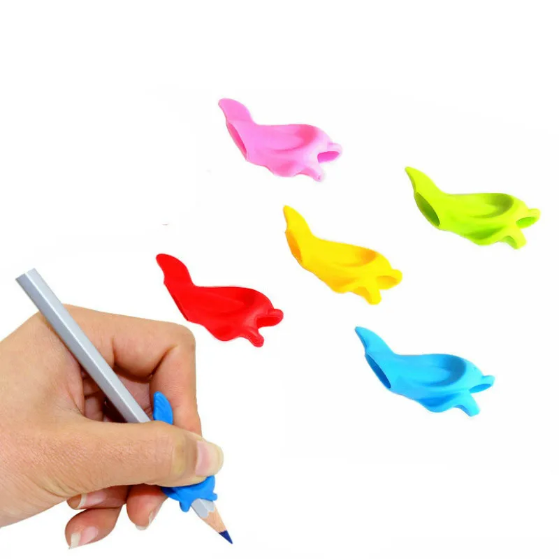 10pcs/lot Students Hold A Pen Assistant Writting Tool Kids Writing Corrector Grip Pencil Auxiliary Device