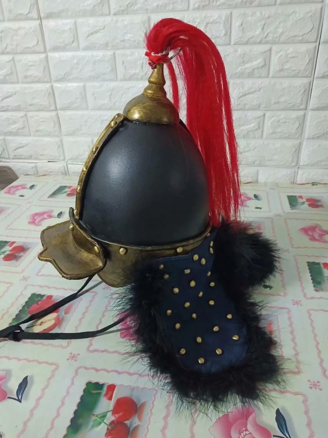 

Chinese Ming Dynasty soldier helmet movie stage show costume
