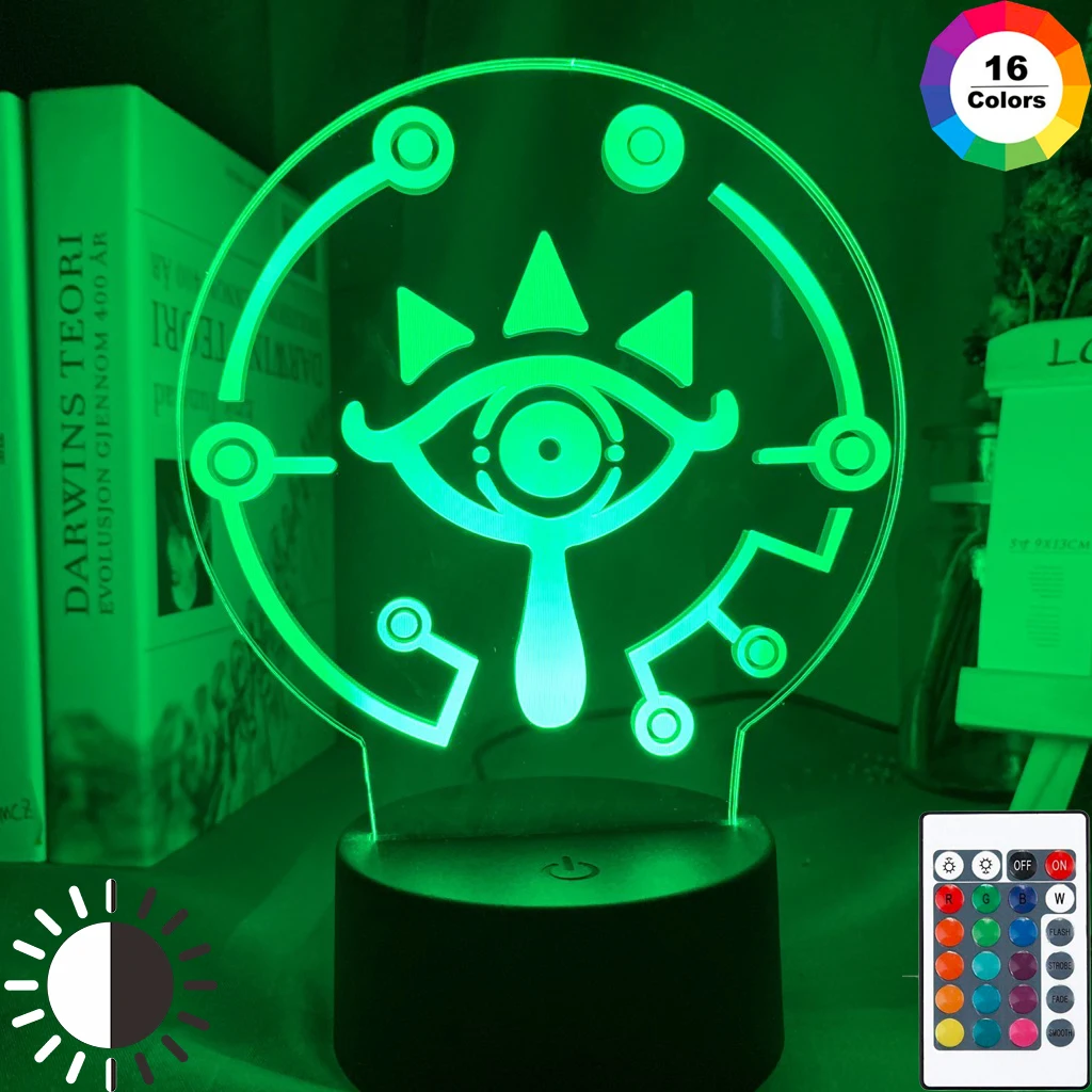 Светодиодный ночной Светильник Легенда о Зельде Eyes для детской спальни