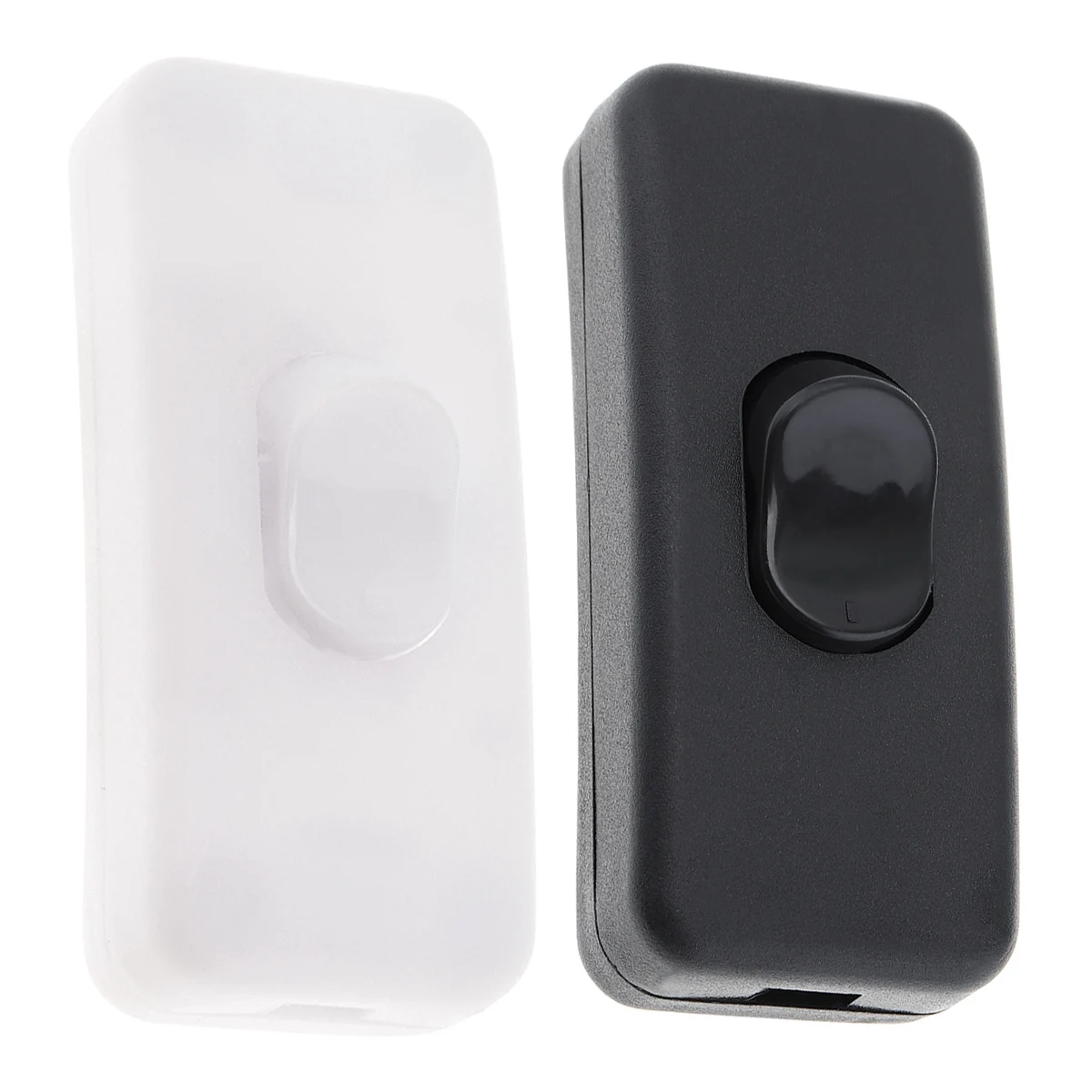 Черно-белый переключатель 303 с направляющей кнопкой клавишный настольная лампа