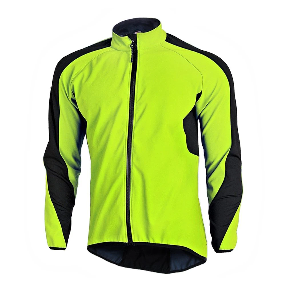 

Thickening Winter Thermal Fleece Cycling Jacket Windproof Cold-proof Sportswear Men's Top Overcoat MTB Bike Bicycle Warm Jackets