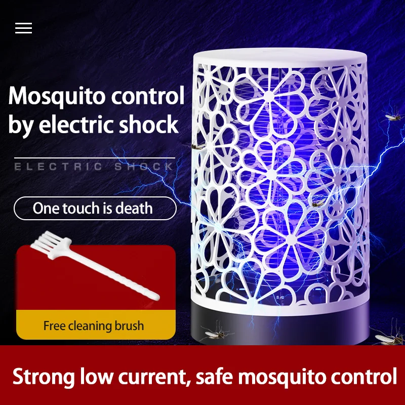 

Physical Mosquito Killer Lamp New Home Bedroom USB Fly Killer Mosquito Repellent LED Light Mute Baby Pregnant Mosquito Trap Lamp