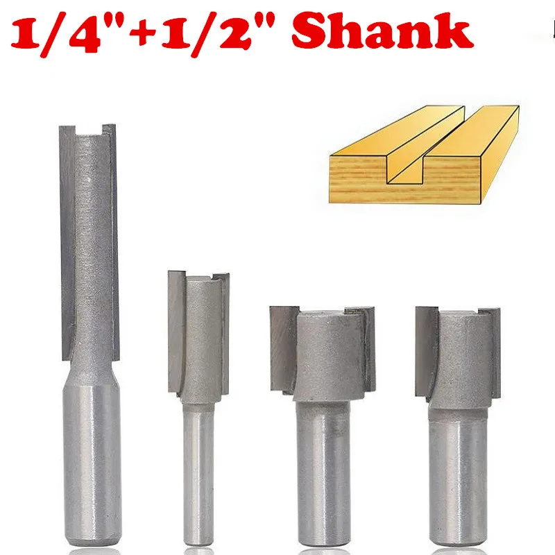 Концевая фреза с хвостовиком 1/4 &quot хвостовик 1/4&quot различным диаметром