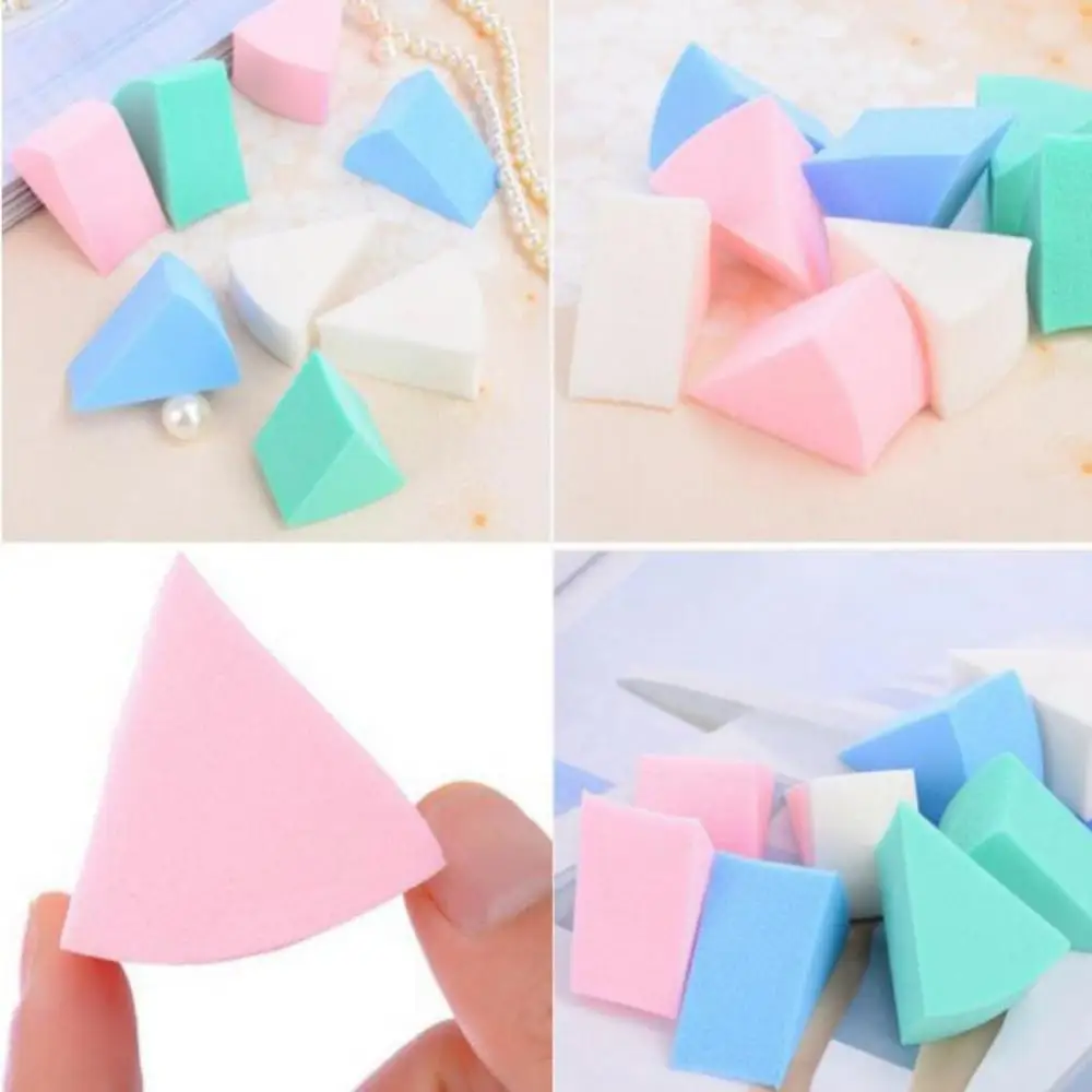 Многофункциональный 8 шт Макияж Губка сухой влажный двойного назначения пудра