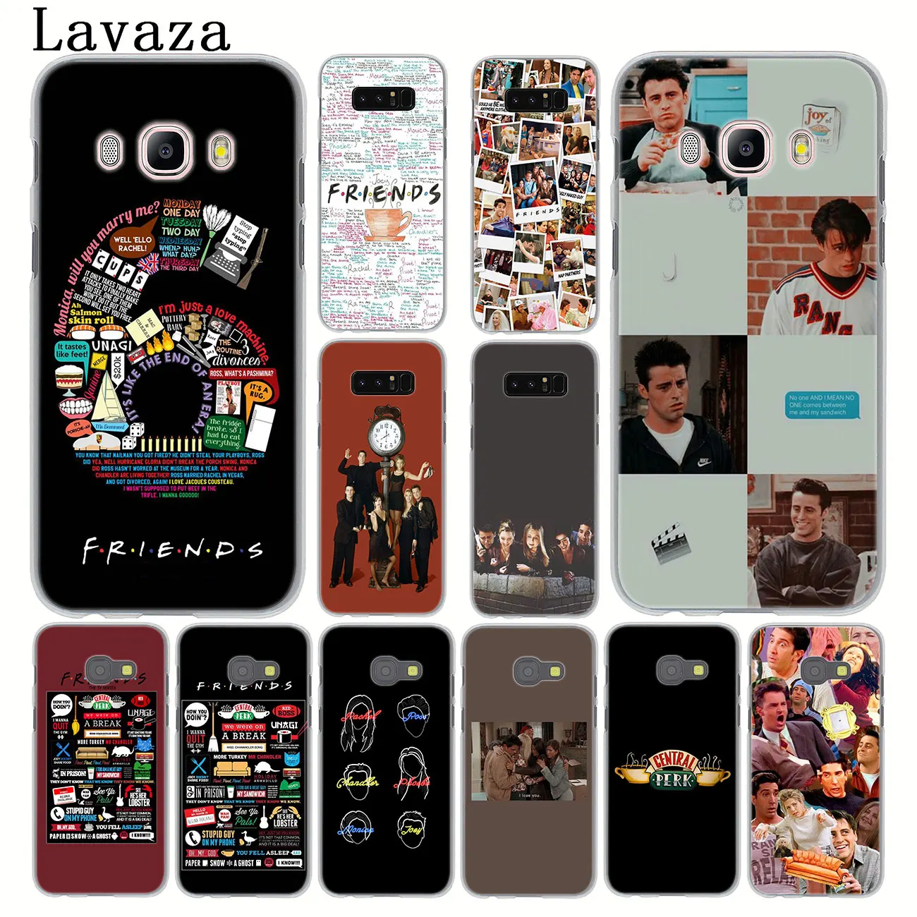 Lavaza ДРУЗЬЯ Сезон ТВ чехол для телефона с рисунком на тему любви samsung Galaxy Note 10 9 8 A9 A8
