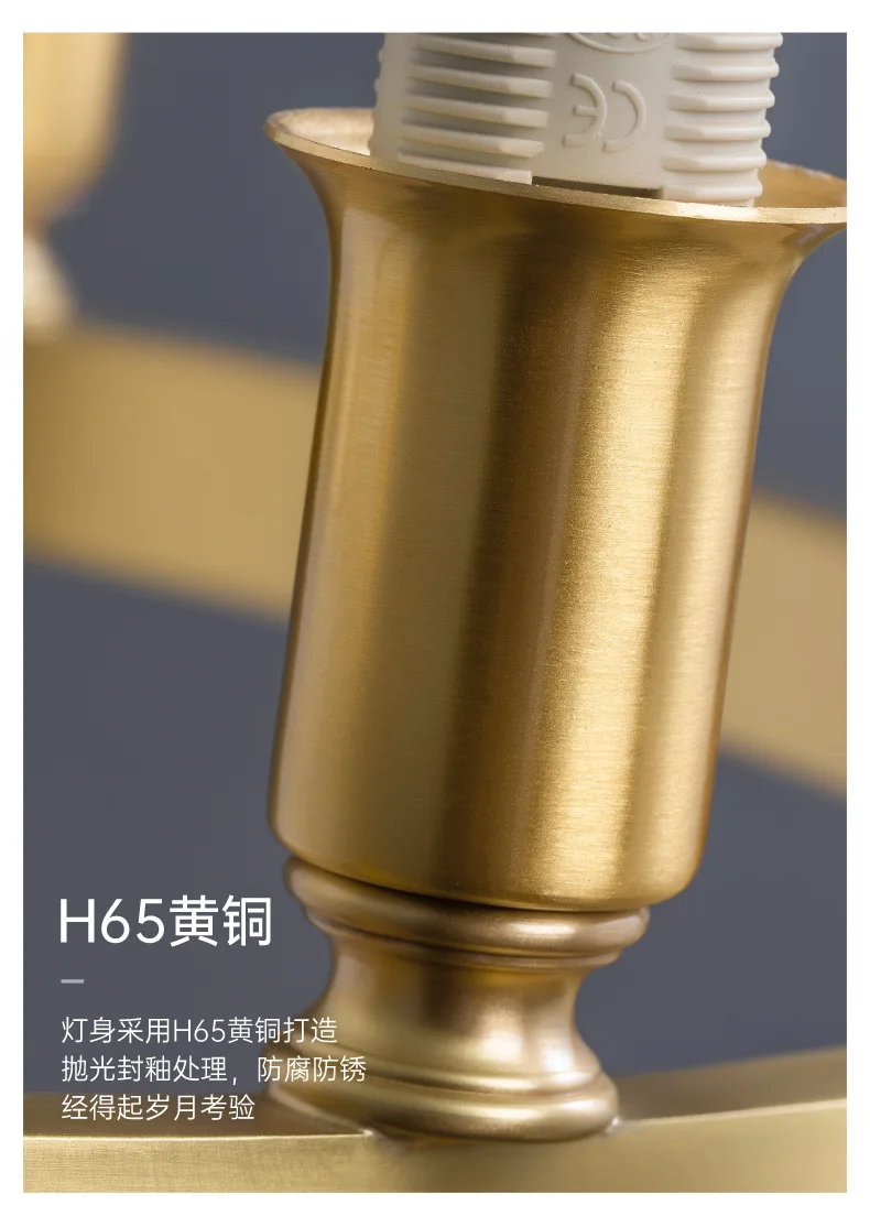 Современный светильник роскошная медная хрустальная птица гостиная спальня