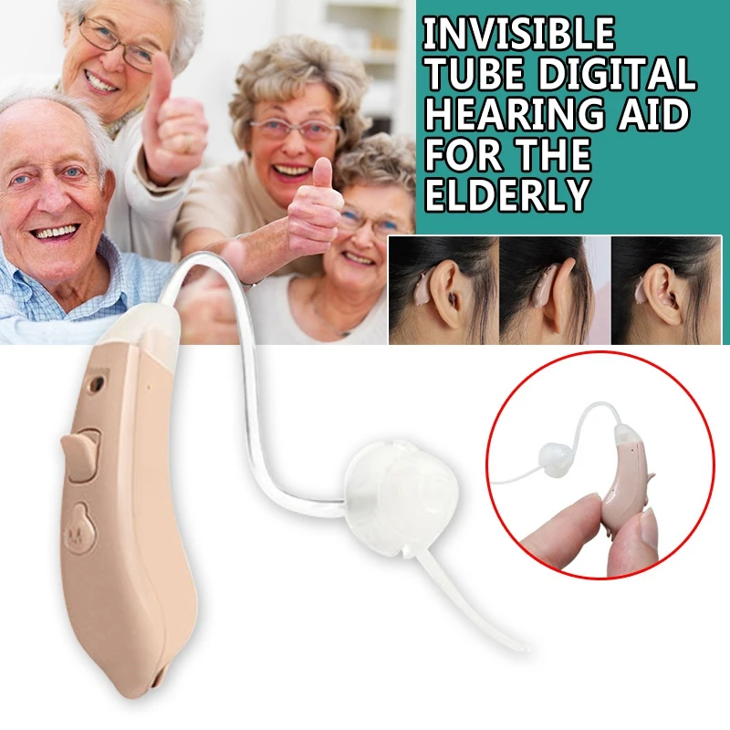 Цифровой перезаряжаемый слуховой аппарат невидимые аппараты для тяжелой потери