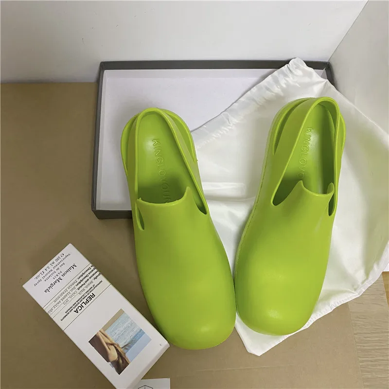 

Meotina Sandals Shoes Women Flat Sandals Round Toe Ladies Footwear Summer Beige Green Pink Size 35-40 Fashion Shoes 2021 New