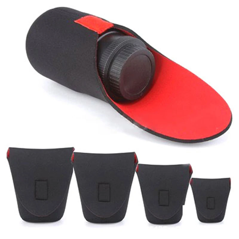 

1pc Waterproof Camera Lens Bag Full Soft Neoprene Case Protector DSLR Pouch