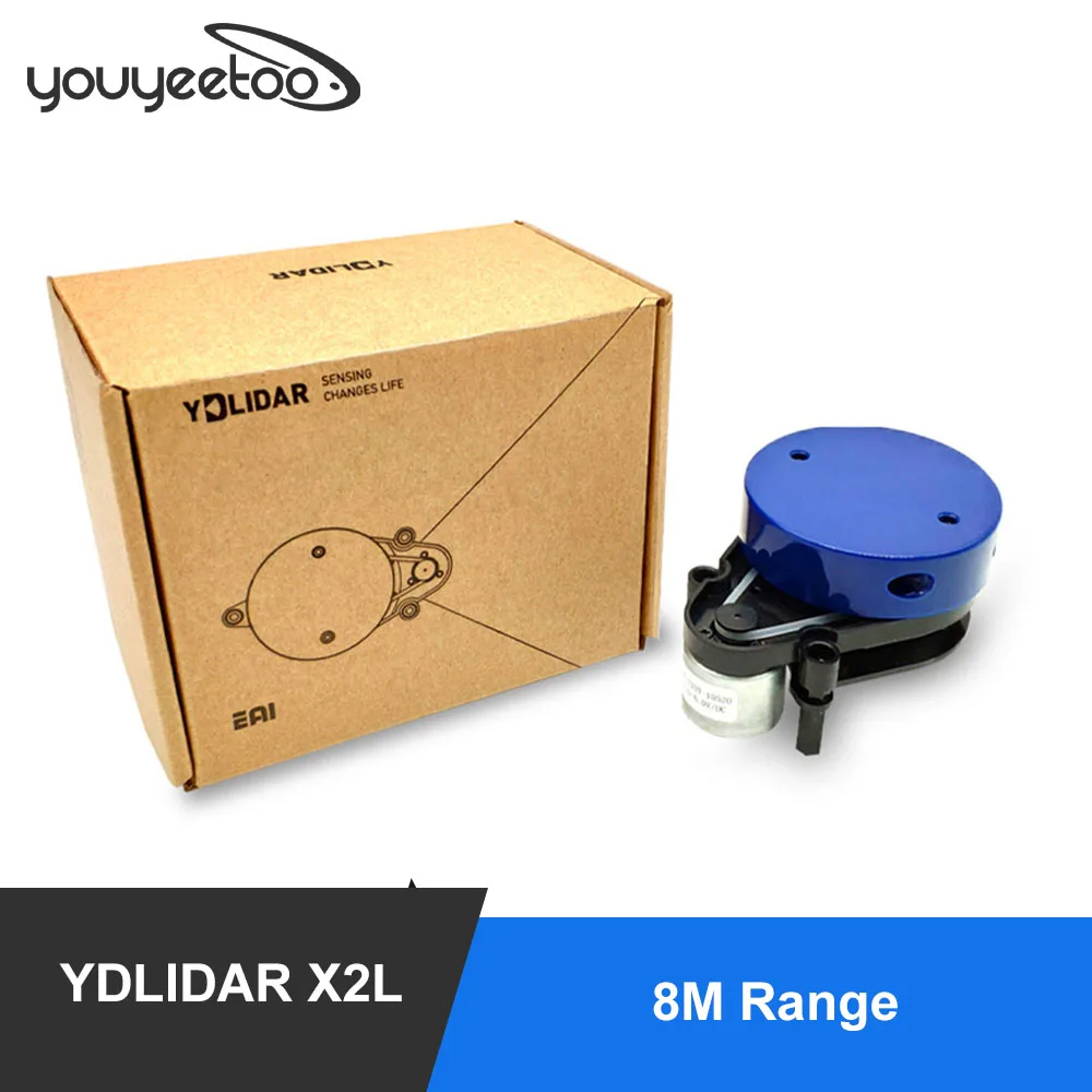 YouyeetooSmartFly YDLIDAR X2L-низкая стоимость 2D лазерный радар-сканер, модуль датчика для ROS SLAM робота в помещении