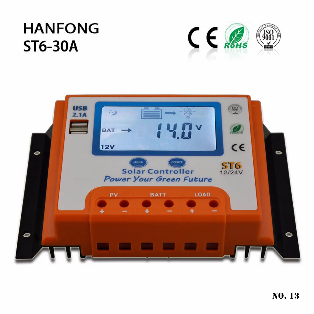 

60A 12V/24V Solar Charge Controller Dual PV Home Battery Charger USB Solar Cell Panel Regulator Automatic Solar Panel Regulator