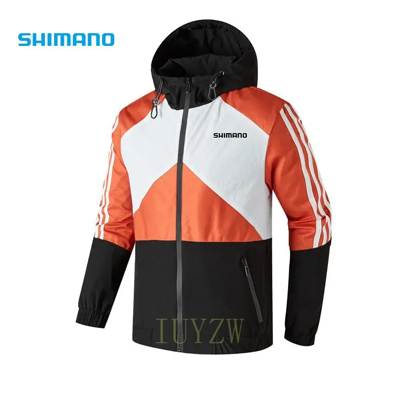 

Sport Fishing Wear Breathable Hooded Fishing Clothing Outdoor Quick Dry Fishing Jacket Autumn Spliced Climbing Shirt Long Sleeve