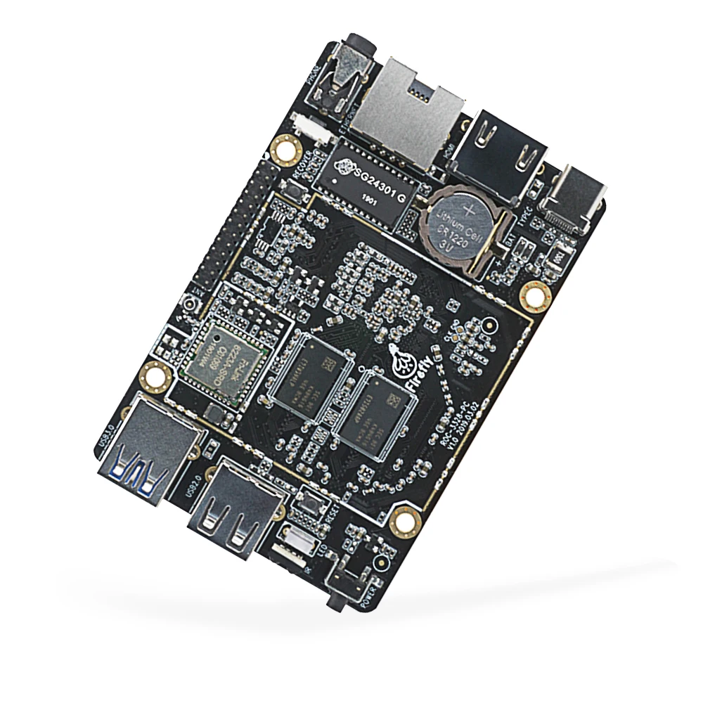 Günstig Smartfly Firefly ROC-RK3328-PC Mini PC RK3328 Quad-core Cortex-A53 64-bit Prozessor Mali-450 GPU Android/ Linux RK3328PC