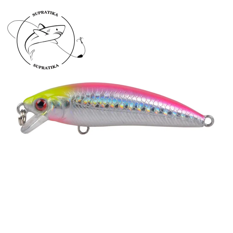 

5 Цвета 6 см/5,5g магнит приманки фальшивая приманка черной рыбы, полосатого окуня, водный 3D Моделирование Приманка для рыбалки с глазками на о...