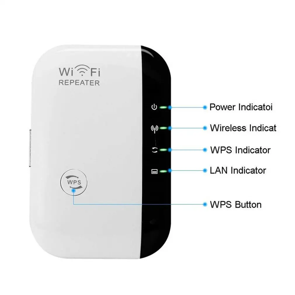 Беспроводной WiFi ретранслятор Wifi удлинитель 300 Мбит/с усилитель WiFi 802.11N/B/G усилитель Wi fi Reapeter точка доступа
