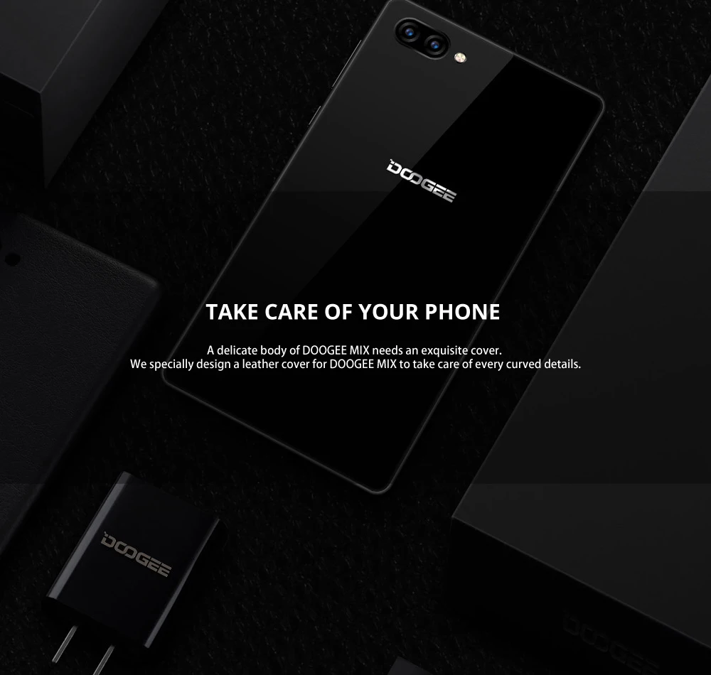 Американская версия DOOGEE MIX 4 Гб+ 64 Гб безрамный смартфон Двойная камера 5,5 ''AMOLED MTK Helio P25 Восьмиядерный мобильный телефон