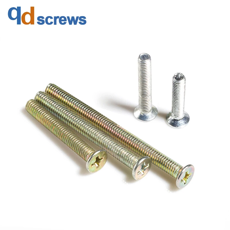 

4.8 M6M8 Countersunk flat head screws with cross recess countersunk Phillips flat head screw GB819-76 DIN965 ISO 7046