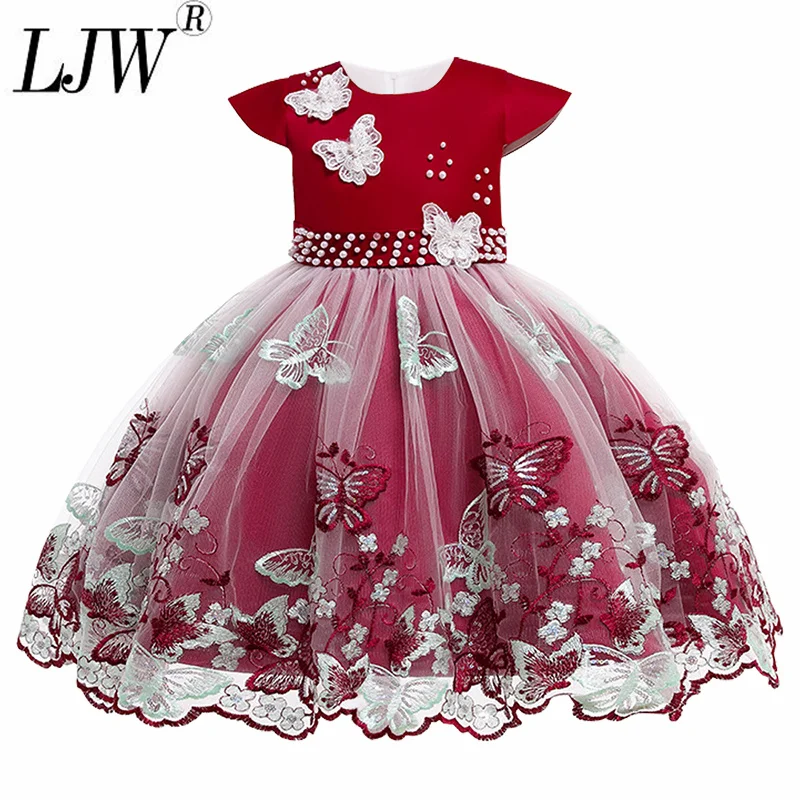 Новинка 2020 г. рождественские праздничные платья для девочек летние Новогодняя