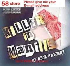 

2020 Killer In Manilla by Mark Mason magic tricks-(magic instruction,no gimmicks,no prop include)