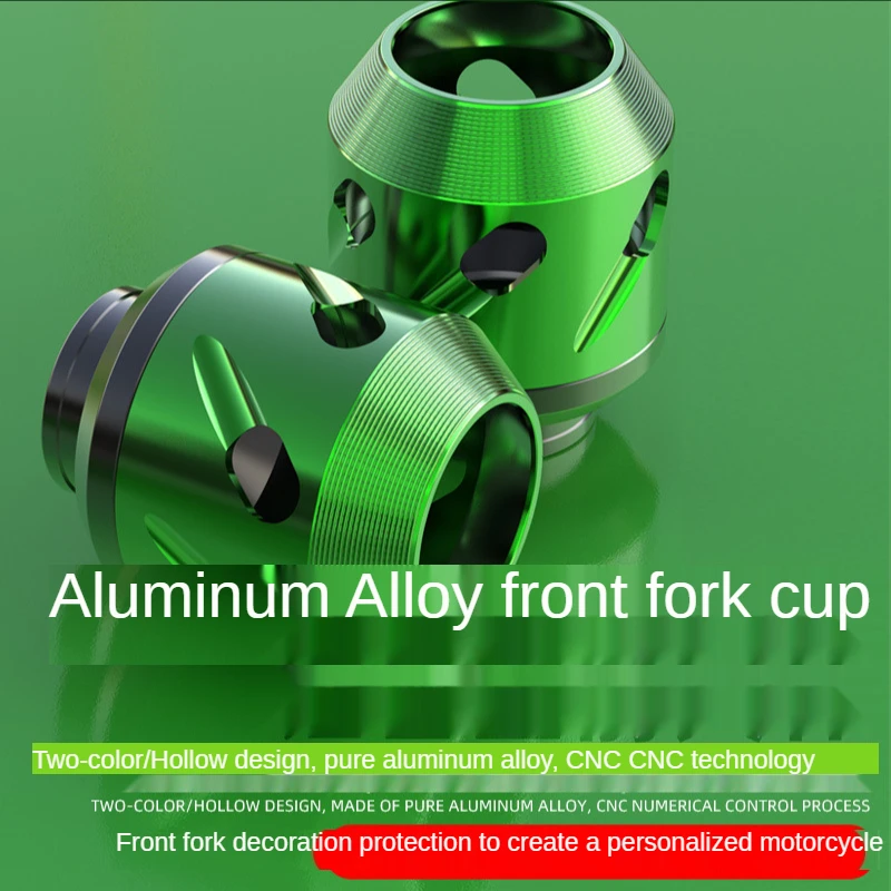 

Motorcycle Front Fork Cup Modified Mavericks No.9 Electric Car 009 Anti-Collision Cup for Yama Motorbike Anti-Fall Ring
