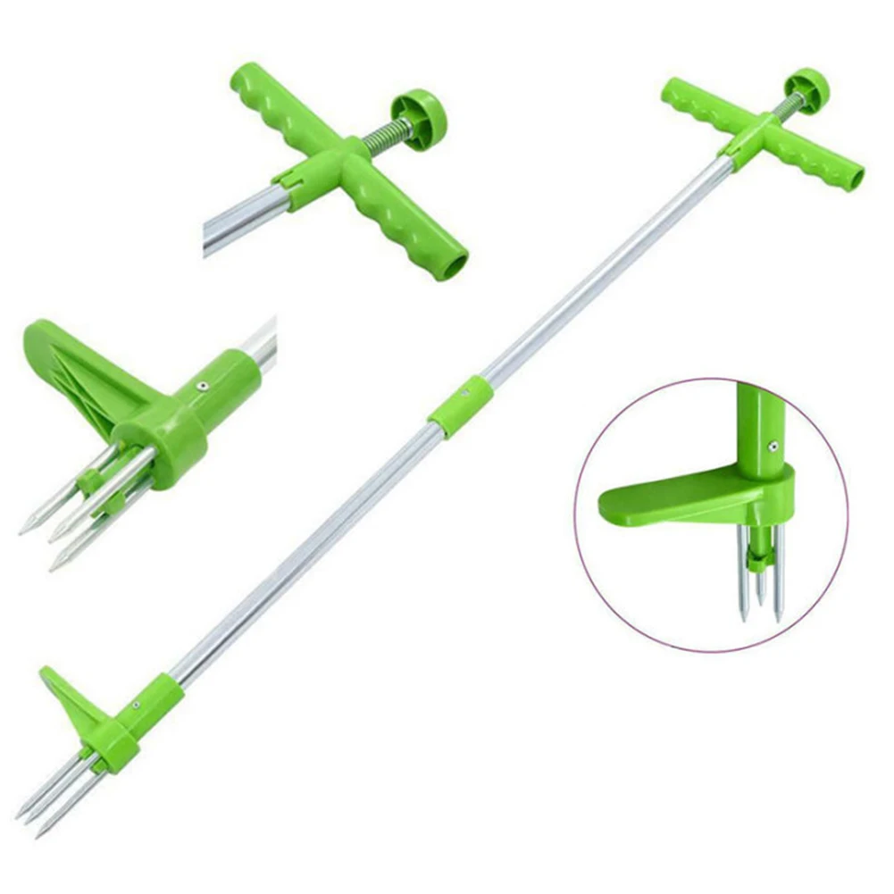 Портативный инструмент для удаления сорняков с длинной ручкой прочный съемник