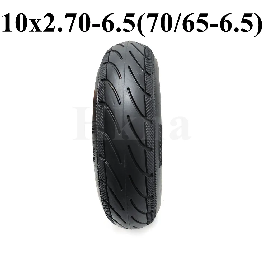 

10 Inch 10x2.70-6.5 Solid Tire 70/65-6.5 Universal Explosion-Proof Non-Pneumatic Tyre for Electric Scooter Self-balancing Car
