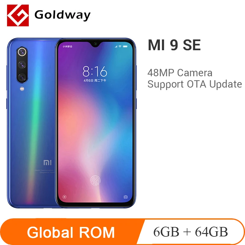 Смартфон Xiaomi Mi 9 SE телефон с глобальной прошивкой 6 Гб ОЗУ 64/128 ПЗУ восьмиядерный