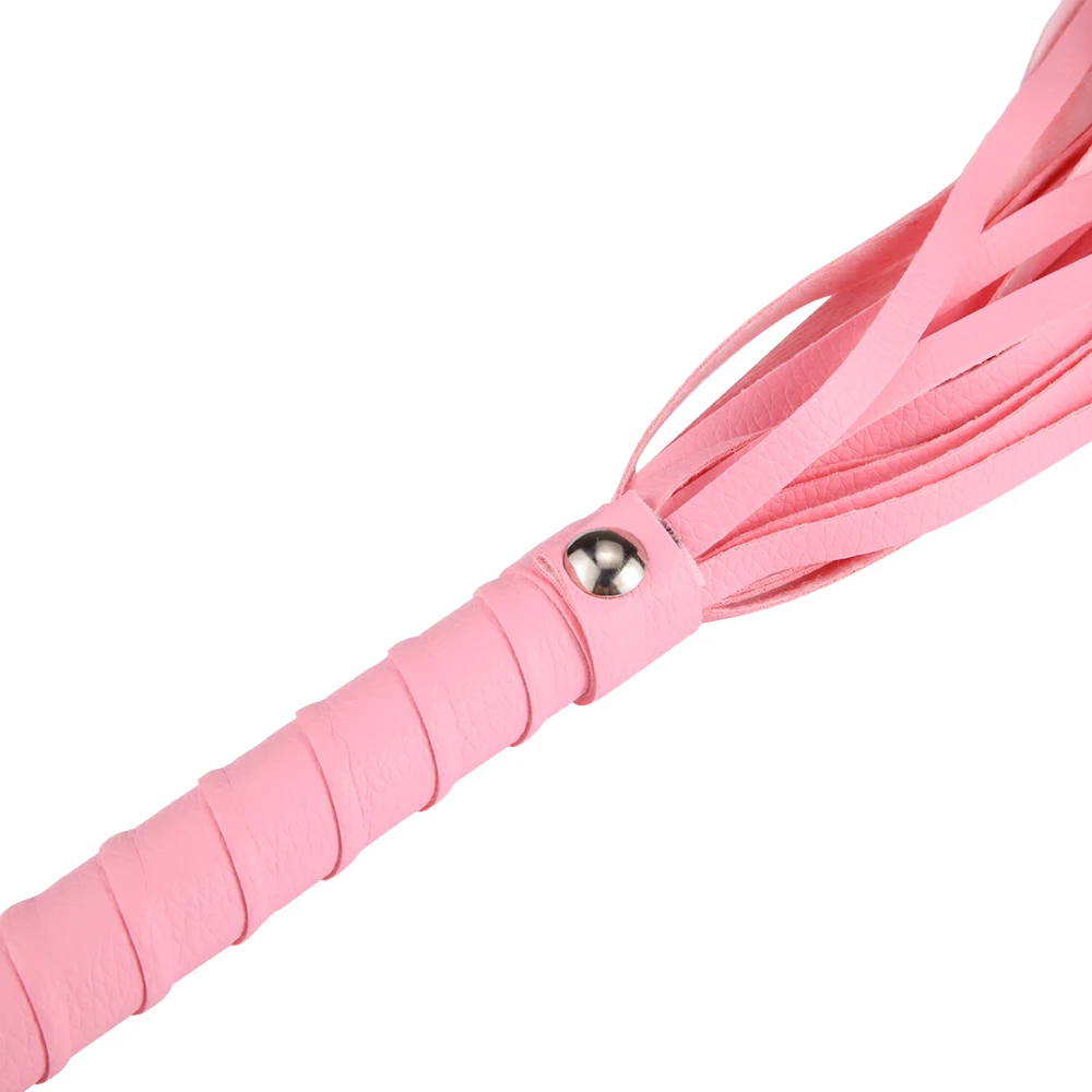 Игрушки для взрослых вибратор флирта плетка из кожи и ПУ Slap БДСМ кнут эротические