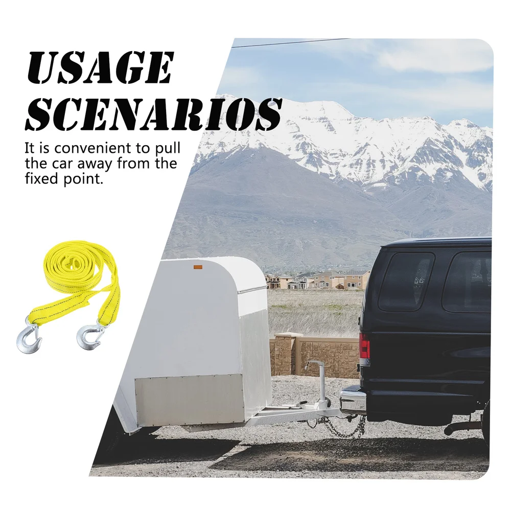 

Practical Pulling Rope Durable Tow Rope Pulling Rope Trailer Rope for Car