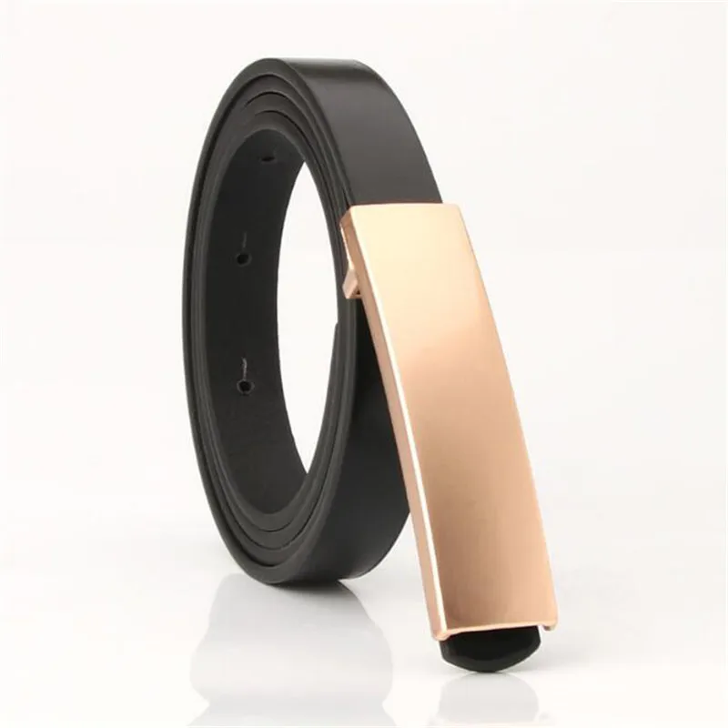 

105*1.5cm Women Waist Resin Belts Solid Dress Band Female Metal Buckle Cinturon Mujer Cinturone Para Hombre Lady
