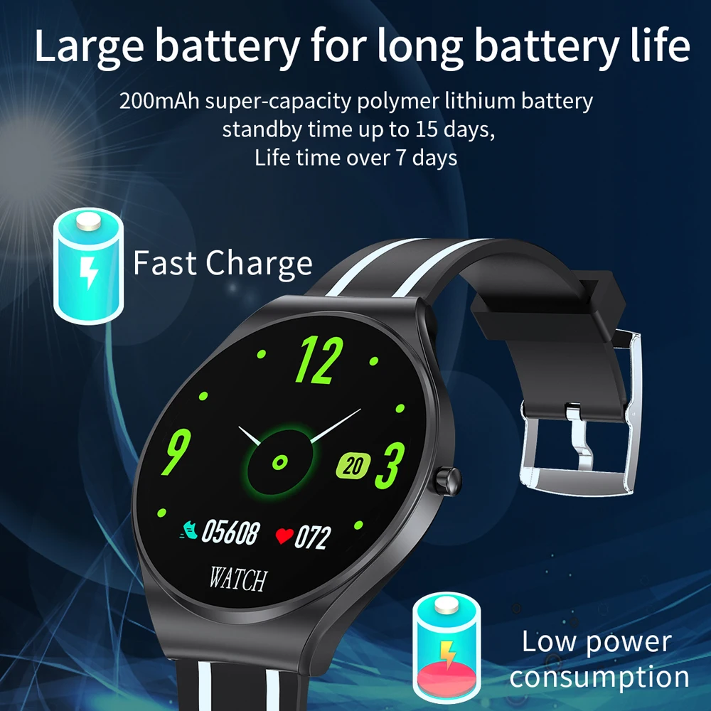 

Smart Sport Watch TD26 Waterproof Wristband Watch Heart Rate Blood Oxygen Pressure Measure Bracelet For IOS Android Smartwatch