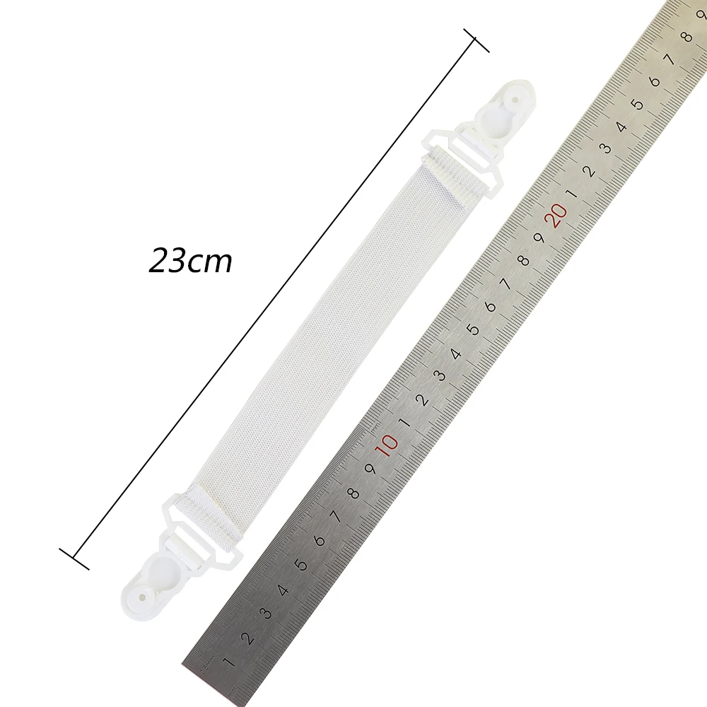 4pcs/Set Bed Sheet Fix Clips Strong Nylon Buckle Elastic Band Holder Sheets Fasteners Clip Grippers Mattress Accessories | Дом и сад