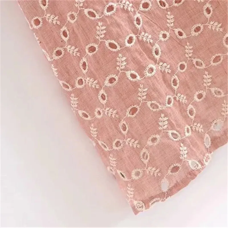 

TRAF Za Long Dress Women Embroidered Floral Dress Woman 2021 Oversized Vintage Long Puff Sleeve Midi Casual Summer Dresses