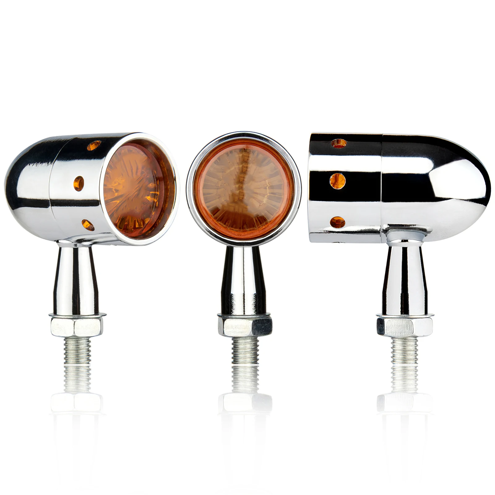 

2021 New 1 Pair Turn Signal Light Bright LED Motorbike Flasher Waterproof Motorcycle Signal Lamp 12V Low Power Consumption