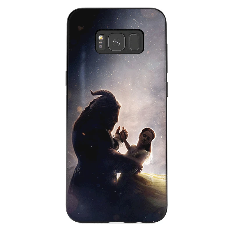 Чехол для телефона samsung J6 A70 A60 A50 A40 A20 A30 A10 A7 A6 A5 A3 A8 A9 чехол Красавица и Чудовище