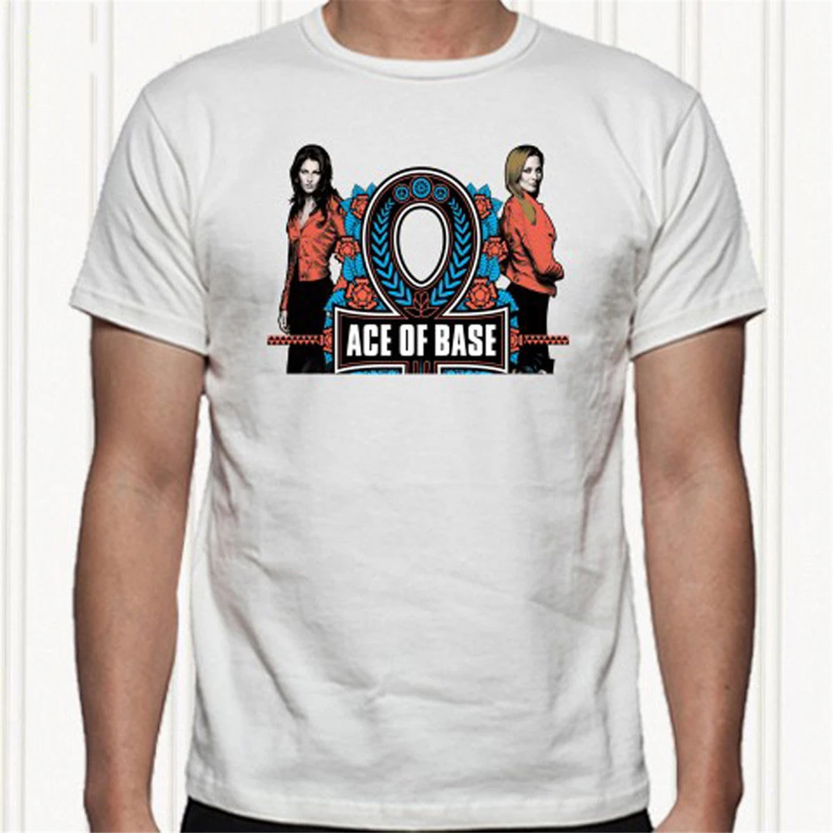 ACE OF BASE Legendary Duo Singer мужская белая футболка Размер S до 3XL Модный классический стиль