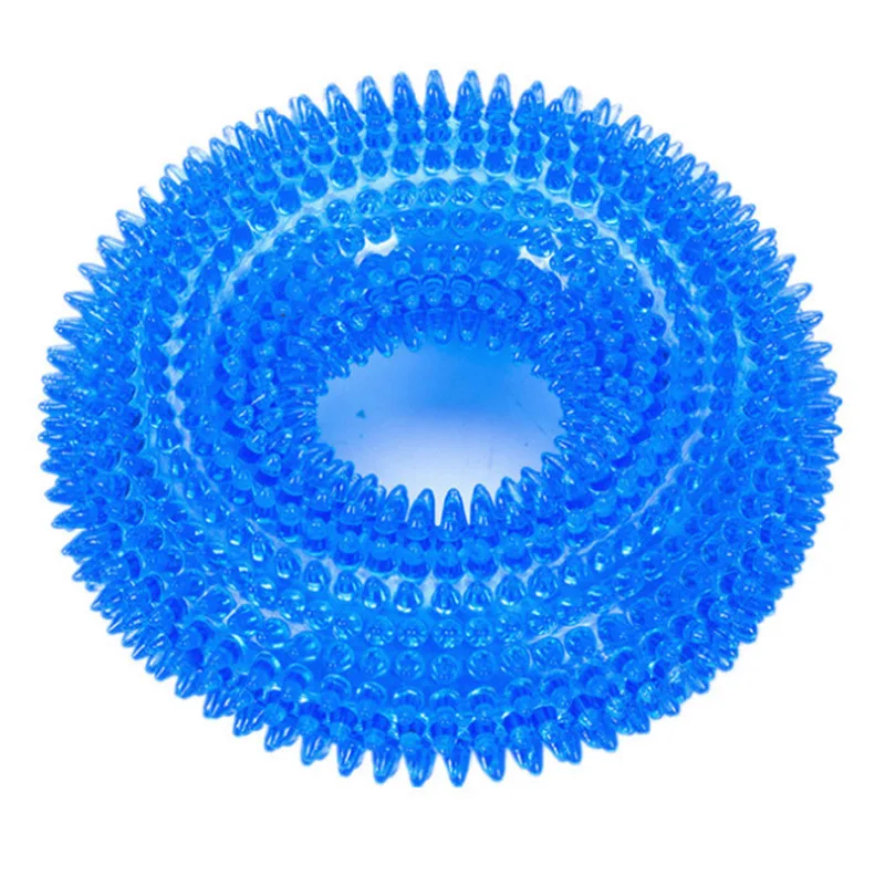 Собака для зубов прорезывание жевательная игрушка прочная обучающая звуковая