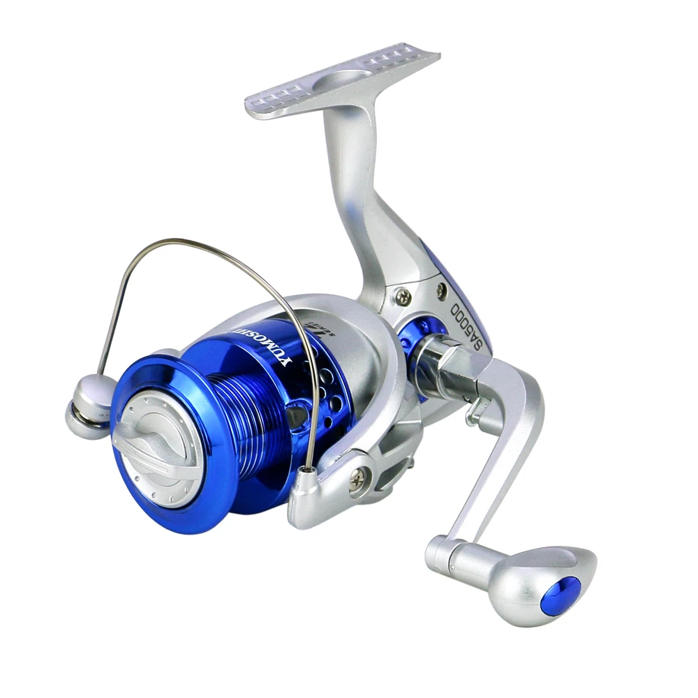 

YUMOSHI SA1000-7000 Series Front and Rear Drag Spinning Reels Full Metal Spool Spinning Reels Fishing Coil Left/Right Hand Wheel
