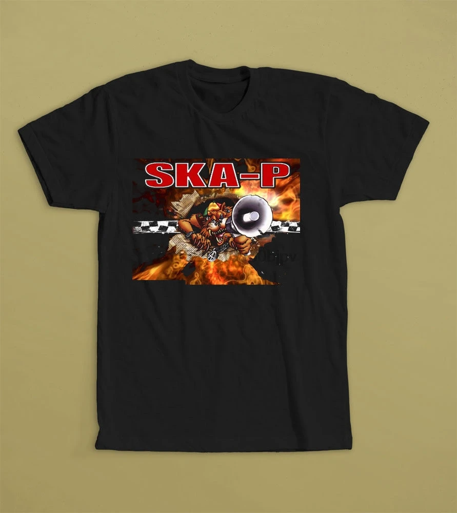 

Ska-P T-Shirt Tee Ska Band Doctor Krapula The Locos Reincidentes High Quality Custom Printed Tops Hipster Tees T Shirt